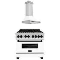 Thumbnail for Z-line Kitchen Packages model 2AKP-RAWMRH36-MB