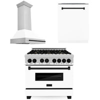 Thumbnail for Z-line Kitchen Packages model 3AKP-RAWMRHDWM36-MB