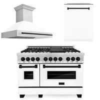 Thumbnail for Z-line Kitchen Packages model 3AKP-RAWMRHDWM48-MB