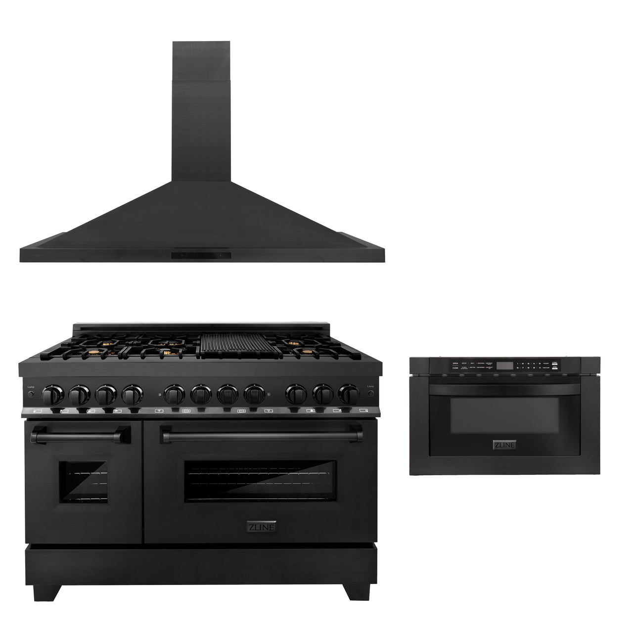 Z-line Kitchen Packages model 3KP-RABRH48-MW