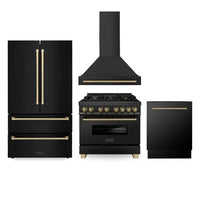 Thumbnail for Z-line Kitchen Packages model 4AKPR-RABRHDWV36-CB