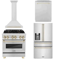 Thumbnail for Z-line Kitchen Packages model 4AKPR-RARHDWM30-G