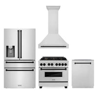 Thumbnail for Z-line Kitchen Packages model 4AKPR-RARHDWM36-MB