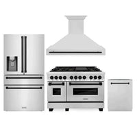 Thumbnail for Z-line Kitchen Packages model 4AKPR-RARHDWM48-MB