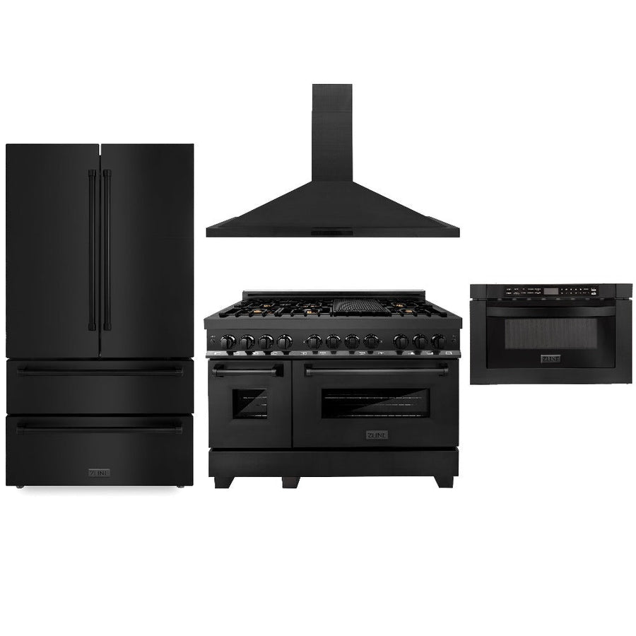 Z-line Kitchen Packages model 4KPR-RABRH48-MW