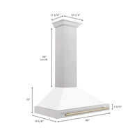 Thumbnail for Z-line Range Hoods model KB4SNZ-WM48-CB