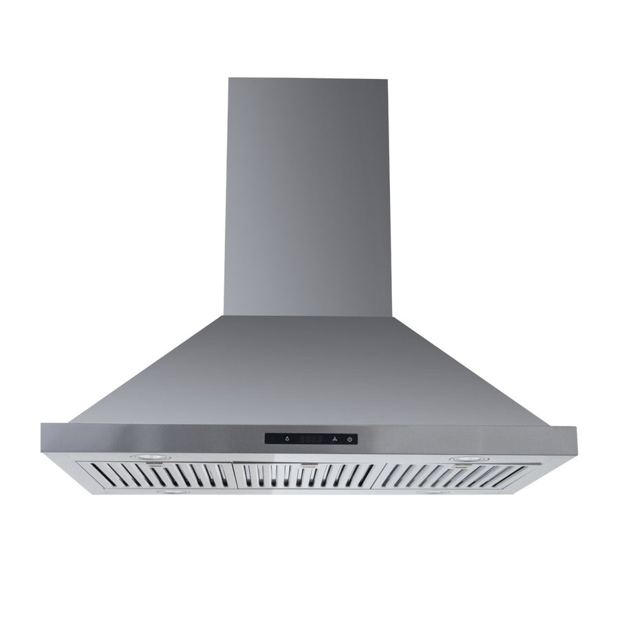 Proline PLSI 520 Island Range Hood - 550 CFM  Quiet Dual Blowers  Stainless Steel