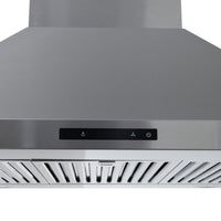 Thumbnail for Proline PLSI 520 Island Range Hood - 550 CFM  Quiet Dual Blowers  Stainless Steel