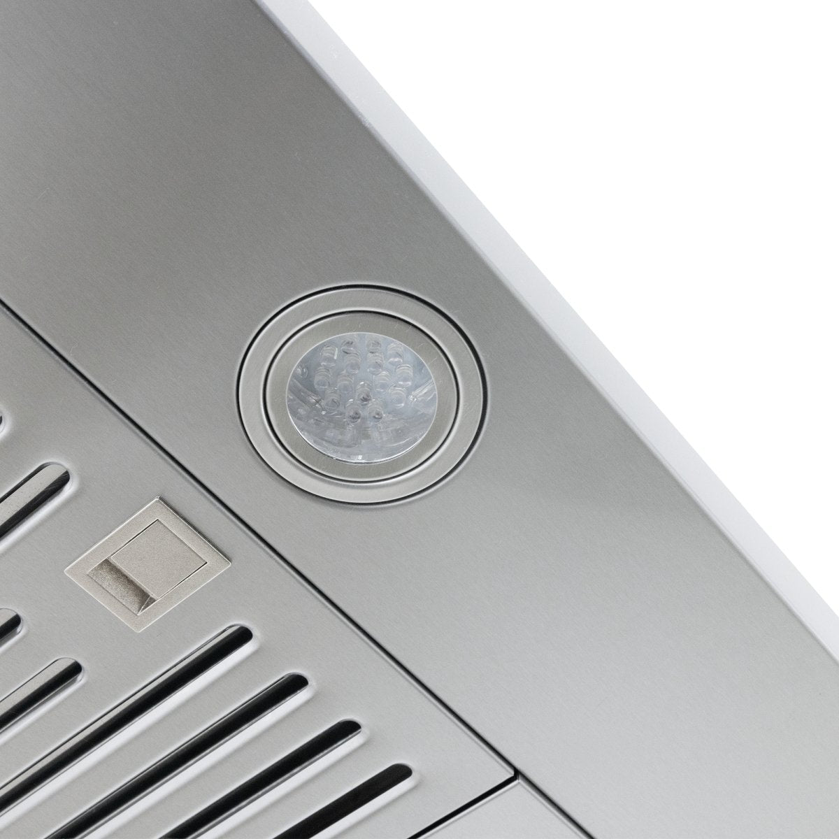 Proline PLSI 520 Island Range Hood - 550 CFM  Quiet Dual Blowers  Stainless Steel