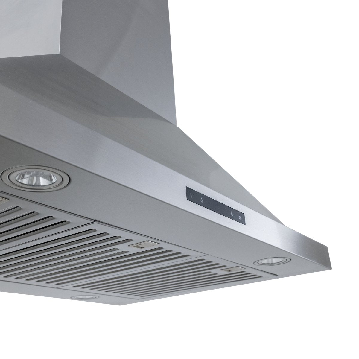 Proline PLSI 520 Island Range Hood - 550 CFM  Quiet Dual Blowers  Stainless Steel