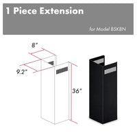 Thumbnail for Z-line Range Hood Accessories model 1PCEXT-BSKBN