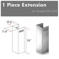 Thumbnail for Z-line Range Hood Accessories model 1PCEXT-696-304