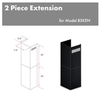 Thumbnail for Z-line Range Hood Accessories model 2PCEXT-BSKEN