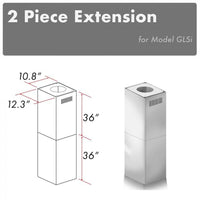 Thumbnail for Z-line Range Hood Accessories model 2PCEXT-GL5i