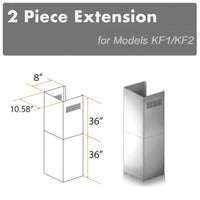 Thumbnail for Z-line Range Hood Accessories model 2PCEXT-KF1