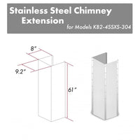Thumbnail for Z-line Range Hood Accessories model KB2-4SSXS-30-304-E