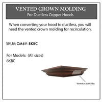Thumbnail for Z-line Range Hood Accessories model CM6V-8KBC